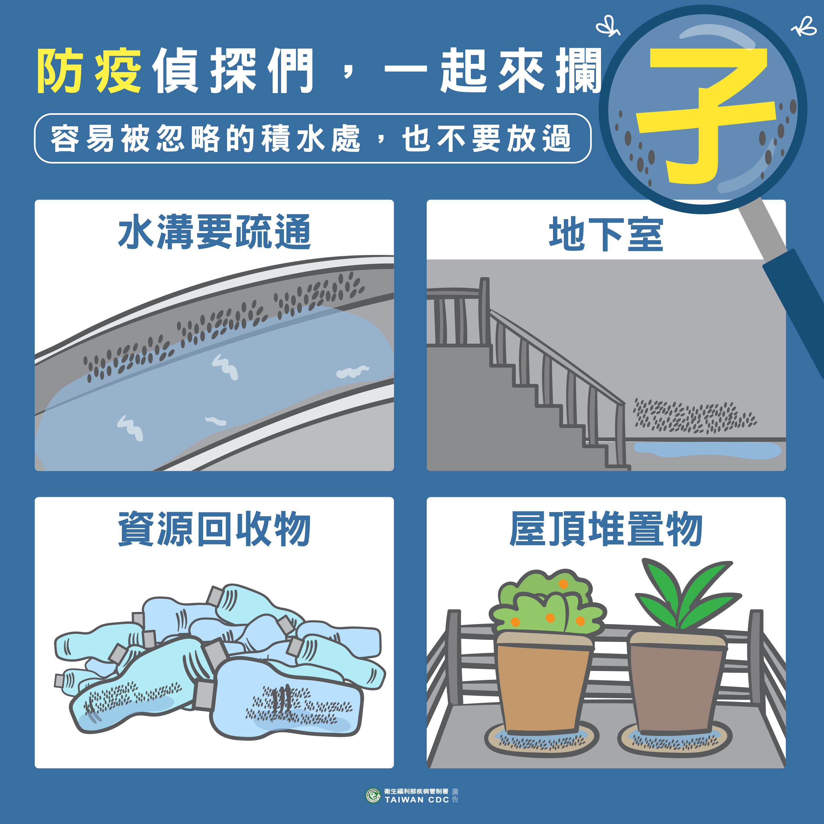 清除滋生地