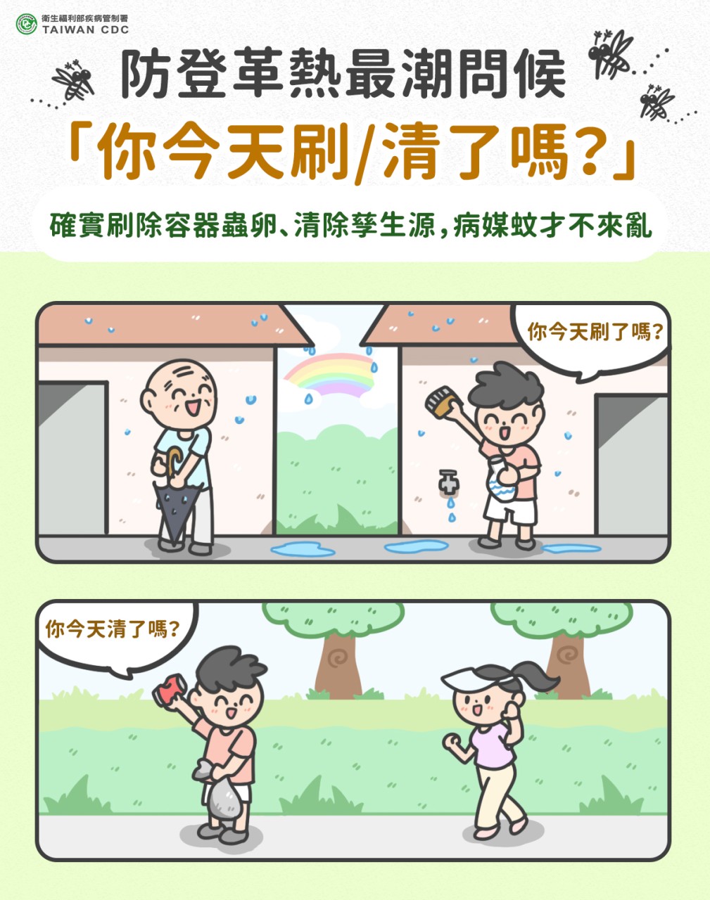 預防登革熱作法